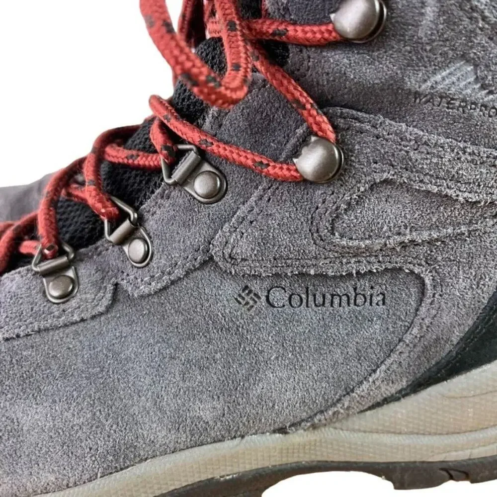 Columbia Hiking Boots Mens 7 Yoncalla Mid Waterproof Rain Snow Outdoor Camping